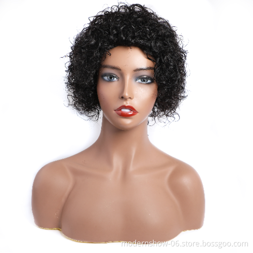 Full Cuticles Aligned Brazilian human Hair Headband Wigs,Cheap Wholesale Natural Virgin Human Hair Wigs for black Women